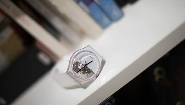 Swatch·炫彩透视女士手表