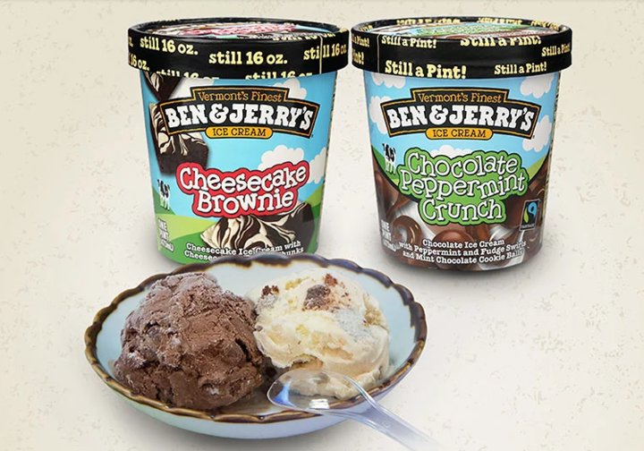 Ben & Jerry's·巧克力薄荷冰激凌*2盒