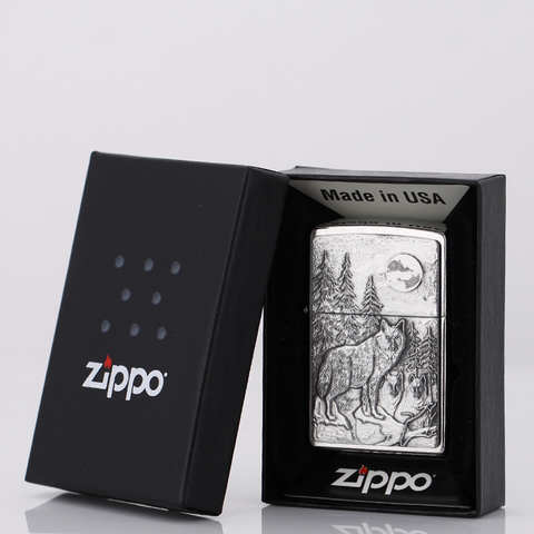 Zippo·森林狼防风打火机