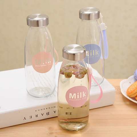 创意韩式密封玻璃瓶