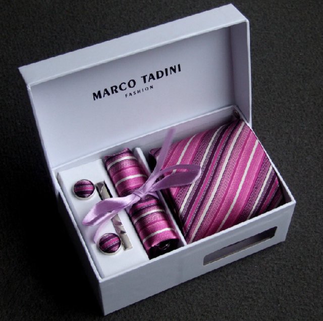 MARCO TADINI·珍贵领带礼盒六件套