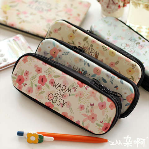 小碎花铁盒笔袋